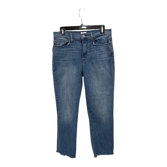 HUDSON JEANS BLAIR HIGH RISE STRAIGHT CROP LADIE'S COLOR CLAUDIA SIZE 29 - Picture 5 of 13